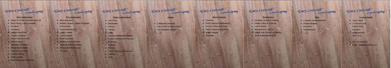 All service offered list